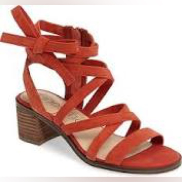 Sole Society "Pasha" Gladiator Style Sandals Size 7 paprika color NWOT - Picture 4 of 6